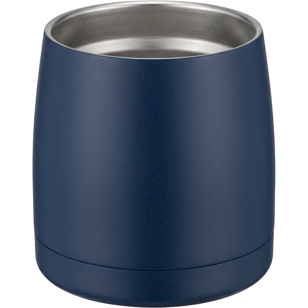 Btykd Low-Profile Single-Wall Stainless Steel Beer Tumbler 14 oz Matte Navy - Product view